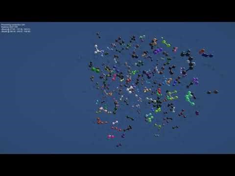 Advent of Code 2025 - Level 8 - Unity Visualization