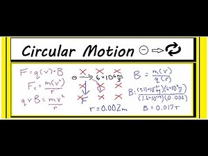 Charged Particle in a Magnetic Field 🧲 (Moving in a Circular Path)