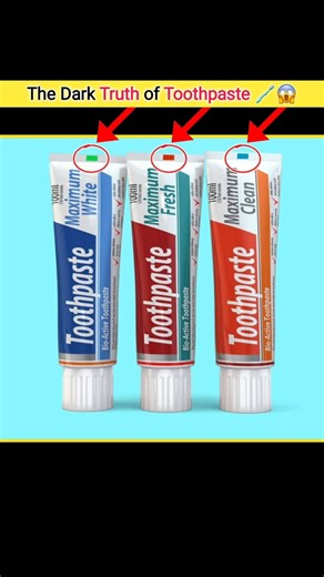The Dark Truth of Toothpaste 🪥😱 #shorts #shortsfeed #factholic