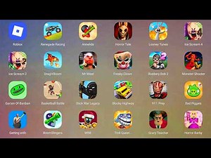 Barry's prison run,Plants vs. Zombies,Evil Nun 2,Banana Kong 2,Swamp Attack,Subway Surfers City...