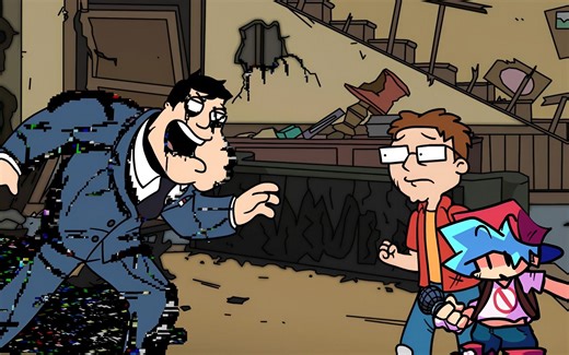 FNF优质错误化 AMERICAN DAD美国老爸 | BAD MORNING