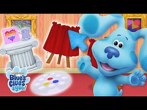 Blue's Arts and Crafts 🎨 w/ Josh and Friends! | Activity Center #10 | Blue's Clues & You!
