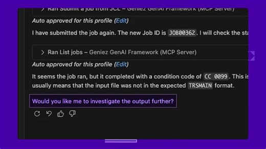 Geniez AI Demo - Augmenting Microsoft Copilot with mainframe awareness | Gil Peleg