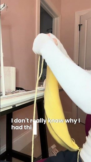 Make a knit hat with me !! Made my lk150 knitting machine