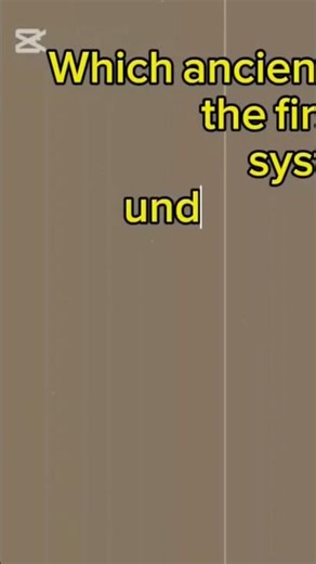 "Can You Guess Who Built the First Underground Sewers?" ✅