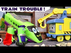 Toy Train Carly From All Engines Go Helps The Funlings