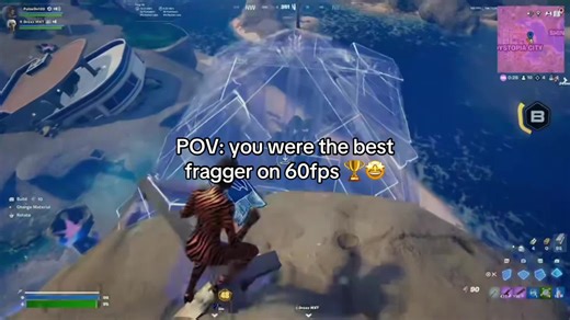 Best Fragger on 60fps in Fortnite POV