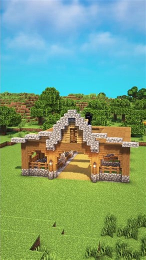 Aashu on Instagram: "Minecraft Animal Barn 🐓 Follow For More Tutorial #minecrafts #minecrafthouse #minecrafttutorial #minecraftskin #mincraftanimalbarn #minecraftgamer #minecraftbuilding #minecraftnewupdate #minecraftmemes #minecraftuniverse #mincrafthacks"