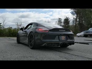 Porsche 981 Cayman 3.8L X51 – Soul Performance Exhaust Sound Test with Flat 6 Motorsports