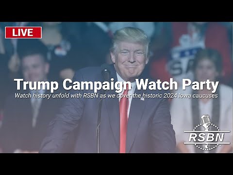 WATCH REPLAY: Election Night in Iowa LIVE with RSBN at the Trump Campaign Watch Party - 1/15/24