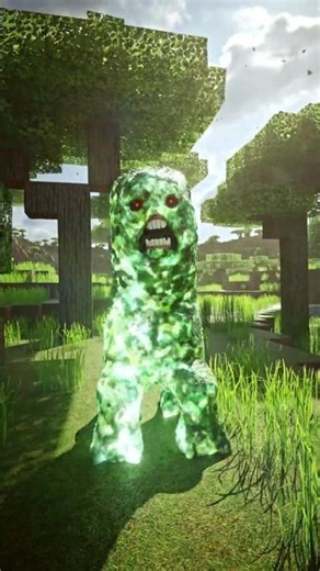 Minecraft Creeper, but it's Too Realistic!