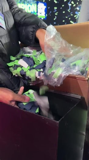 Gonna need more confetti #SuperBowlLX | Super Bowl