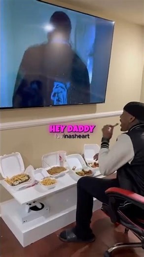 why was he eating 4 meals 🤭