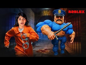 Muscle Barry's Prison Run in ROBLOX (OBBY)