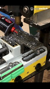 Complete your project easily with the support of Magswitch tools - Drill Press Vise Mount and MagSquare! Magswitch.com #magswitch #magsquare #drillpressvisemount #project #support #welding #woodworking #workshop #diy | Magswitch Technology