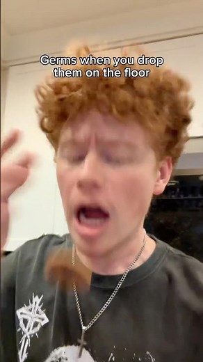 How germs react when you drop something🤣