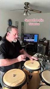 Glenn from Tokyo CONGAS. Smooth Latin Groove backing track in Gm. ‪@SebastienZunino‬ #congas #latin