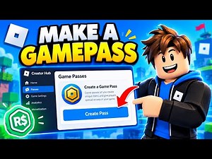 How to Make a Game Pass on Roblox | Roblox Game Pass Tutorial