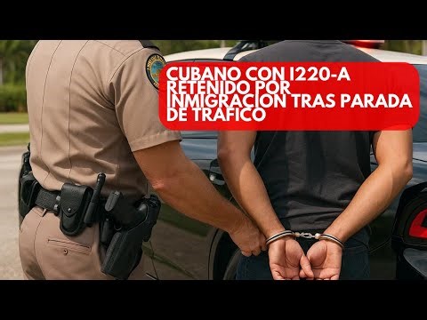 FHP detiene a cubano con I-220A y lo transfiere a ICE tras parada rutinaria — Polémica en Florida