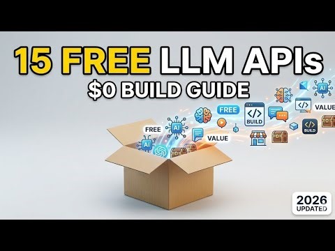 Stop Paying for AI! 15 FREE LLM APIs to Build Apps at $0 (2026)