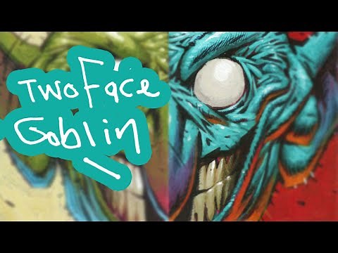 Painting Half A Goblin Face - With Commentary