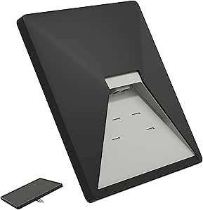 Starlink Mini Case Cover, Liquid Silicone Protective Case for Mini Starlink Dish Antenna Protector Black with Anti-Reflection Sticker