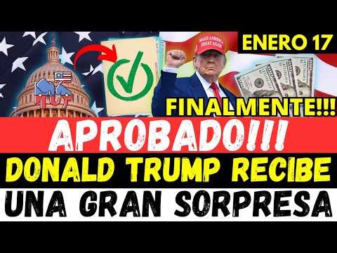 APPROVED!!! DONALD TRUMP RECEIVES A BIG SURPRISE