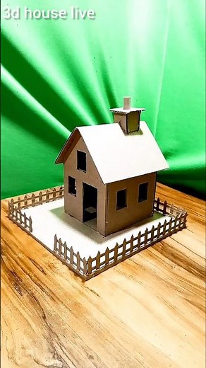 Mini Cardboard House Project | Step by Step Build