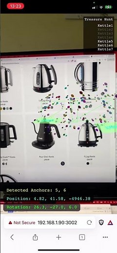 MindAR + Three.js: Detecting Dualit products on the Website (1/Many)