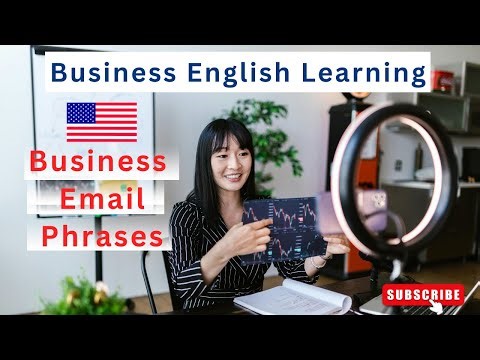 Professional Business Email Phrases | Business English Learning