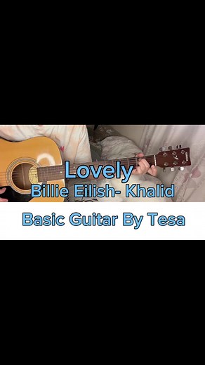 Learn to Play 'Lovely' by Billie Eilish ft. Khalid | Easy Guitar Tutorial