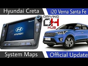 Update Creta 1.4 Navigation System Maps || Also Update Maps of Hyundai Tucson|Elentra|i20|Verna