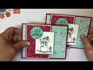 Fun Fold Christmas Card