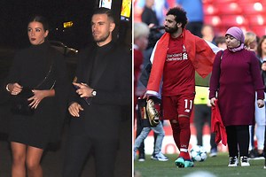 Mo Salah and Jordan Henderson's wives 'give birth nine months after Liverpool beat Barcelona 4-0'