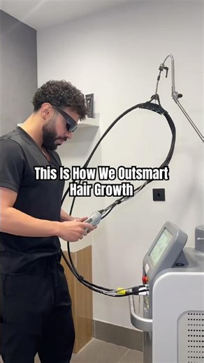 How We Outsmart Hair Growth At Mansculpt ⚡️ #laserhairremoval #candelalaser #candela #ytshorts