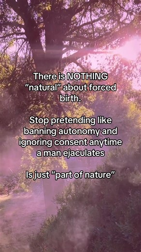 There’s a lot that happens with humans that doesn’t happen in “nature”. Interesting how forced birthers pick and choose based on who they want to experience sexual violence. #FactsOverFear #matriarchy #witchesoftiktok #womenshealth #ReproductiveHealth