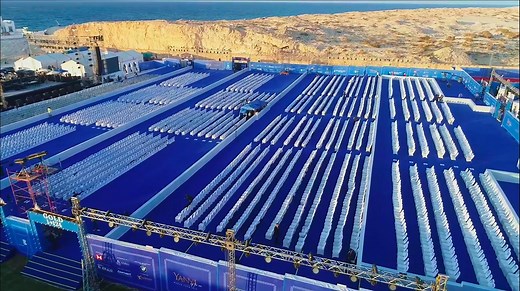 6.5K reactions · 1.4K shares | Getting ready for the big Blue and White Event in the North Coast of Egypt!... Mother Nature is with us!… Yanni Music by Yanni : “Chasing Shadows” #yannibythesea #egypt | Yanni | Facebook