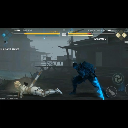 POP ROB VS KNOCKOUT MAR 💀 | Shadow Fight 4