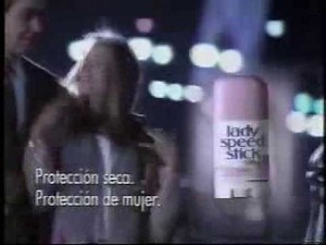 Comercial Lady Speed Stick 1995 (México)
