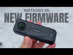 Insta360 X5 New Firmware - Virtual Gimbal Mode and Instaframe 2.0