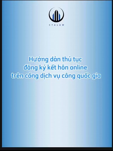 Hướng dẫn đăng ký kết hôn online năm 2026