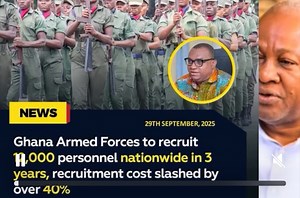 23K views · 552 reactions | BreakingGhana Armed Forces to Recruit 12,000 personnel nationwide in 3 years @topfans | 퓠퓚픀퓪퓴퓾 MEDIA | Facebook