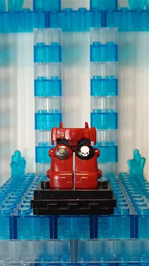 Blood Angels: Heavy Weapon Terminator!⛓️ | Custom Minifigures #shorts #warhammer40k #minifigures