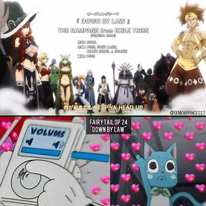 [ Fairy Tail OP 24 ] Title: Down By Law Artist: Exile Tribe 【 ©️ to Hiro Mashima, A-1 Pictures】 – Mirajane | Mirajane Strauss - The Demon Princess
