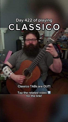 Classico - Day 422 | @tenaciousd #shorts #classicalguitar #tenaciousd #twitch #guitar #music