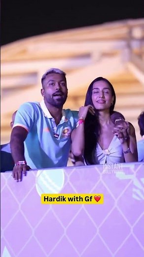 Hardik with gf ❤️ #shorts