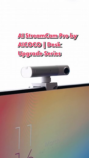 AI StreamCam Pro by AICOCO | Gesture-Controlled Webcam for Versatile Use