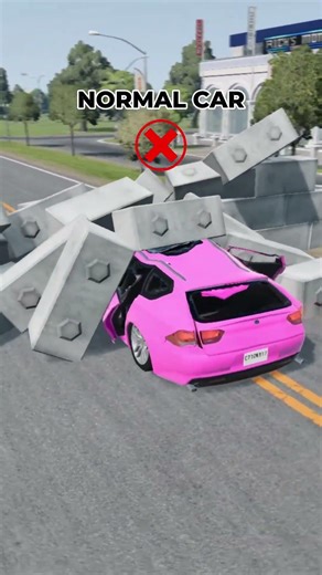 Small & Big CARS VS Wall!