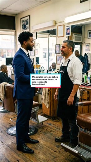 Um simples corte de cabelo em um morador de rua… e uma reviravolta inacreditável. #reflexão #reflita #historia #fé