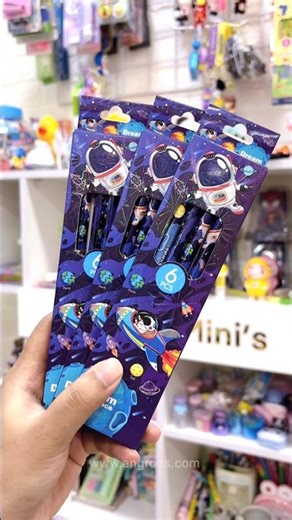 Cutest Pencil Set for Kids ✏️✨ | Fun & Colorful Stationery | Angroos Minis